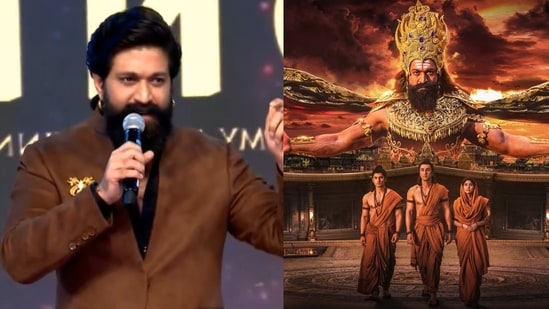 Yash made a request to fans at Ramayana pre-release event.