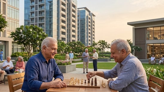 Gurugram senior living: These real estate projects are attracting NRIs, repeat buyers and senior executives planning for retirement. Buyers include end-users who invest in projects with a long-term view and straddle the roles of end-users and investors (Photo for representational purposes only)