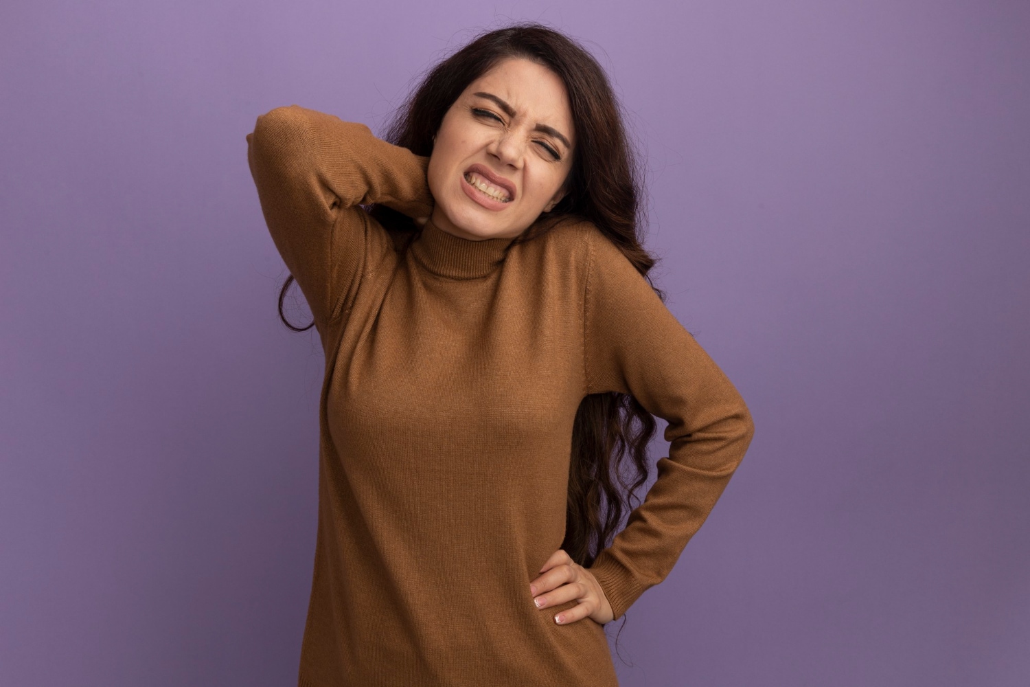 Back, neck, hip or knee stiffness can stem from muscle strain, posture, joint conditions or spinal changes. (Freepik) Back, neck, hip or knee stiffness can stem from muscle strain, posture, joint conditions or spinal changes. (Freepik)