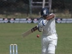 Sarfaraz Khan starred with a 154-run innings Sarfaraz Khan starred with a 154-run innings