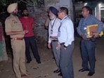 A Central Bureau of Investigation (CBI) team arrives to investigate the murder of anti-drug activist Parvinder Singh Jhota in Mansa on Wednesday. (PTI Photo)