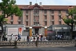The Chinese national flag is pictured at half mast to mourn the death of China's former premier Zhu Rongji at the Red Building of Peking University, the site of early Chinese Communist Party revolutionary activities, in Beijing on August 18, 2026.