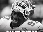Allen Bailey, who played eight seasons with the Kansas City Chiefs and two with the Atlanta Falcons, was found dead at his Florida home on October 20.(X@BBQChiefs)