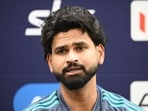 Shreyas Iyer speaks to the media ahead of their first T20I against New Zealand. Shreyas Iyer speaks to the media ahead of their first T20I against New Zealand.