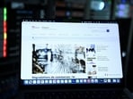 A screen displays the unavailable French government website, info.gouv.fr, as cyber agencies warn that websites may be taken offline while PHP prepares a critical fix, in Berlin, Germany, October 21, 2026.