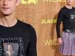 Alexander Skarsgård puts a playful spin on red-carpet dressing