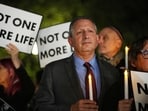 Brad Lander said Israeli forces detained him and other volunteers as they supported Palestinian farmers harvesting olives in the West Bank(AP Photo/Frank Franklin II)