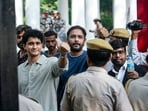 CJP chief spokesperson Saurav Das and national spokesperson Ashutosh Ranka.