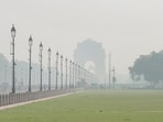 A layer of smog engulfs the India Gate on a cold morning, in New Delhi, Wednesday, Oct. 21, 2026. 