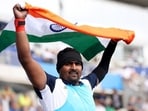 Sachin Khilari leads 1-2-3 finish for India in men's shot put F46 event
