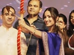 Yami Gautam at Dussehra celebration in Delhi.