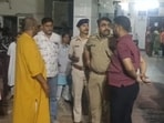 The incident took place late on Tuesday.