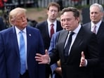 President Trump and Elon Musk at the White House in Washington last month.