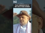 Amit Shah at National Police Memorial as India Observes Police Commemoration Day | HT India