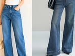 Straight-leg or wide-leg jeans? I compared the 2 styles worth knowing about