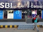 The 3,897 records are a tiny fraction of SBI’s base of more than 50 crore customers.(Bloomberg File Photo )