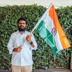 Taking an aim at the Centre, Annamalai questioned the de-notification of Delhi's Jantar Mantar as a protest site. 