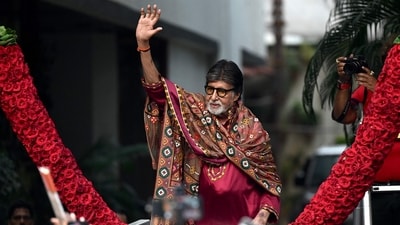 Amitabh Bachchan advised strict rest, leaves fans concerned with messages about his health. (AFP)