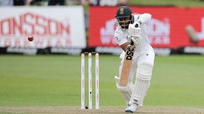 Temba Bavuma in action against Australia (AFP)