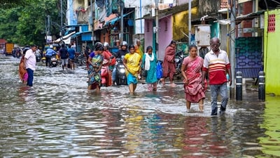 According to the India Meteorological Department, a yellow alert was issued for most districts in Tamil Nadu. (PTI)