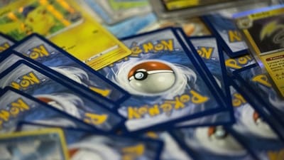 Collectible cards from the Pokemon Trading Card Game. Collectible cards from the Pokemon Trading Card Game.