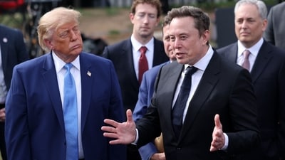 President Trump and Elon Musk at the White House in Washington last month. President Trump and Elon Musk at the White House in Washington last month.