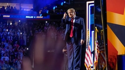 President Trump greeting supporters at the Republican convention in September. President Trump greeting supporters at the Republican convention in September.