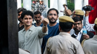 CJP chief spokesperson Saurav Das and national spokesperson Ashutosh Ranka were detained by the Delhi Police on October 13. (File Photo/PTI)