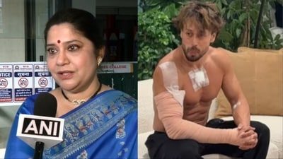 Renuka Shahane spoke about Tiger Shroff firing incident. Renuka Shahane spoke about Tiger Shroff firing incident.