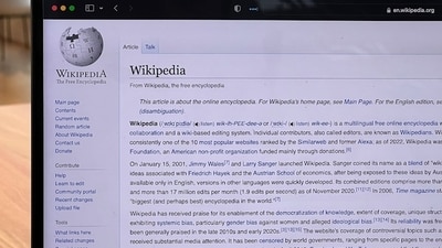 Wikipedia is reportedly down for thousands of users in the US. (Representational Image/Unsplash)