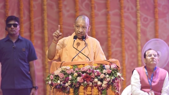 Uttar Pradesh CM Yogi Adityanath. (Photo by Sakib Ali /Hindustan Times).