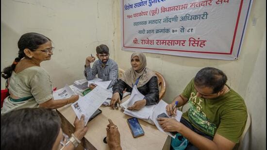 Duplicate entries were flagged in Uttar Pradesh’s electoral roll following the SIR. (HT PHOTO/Representative)