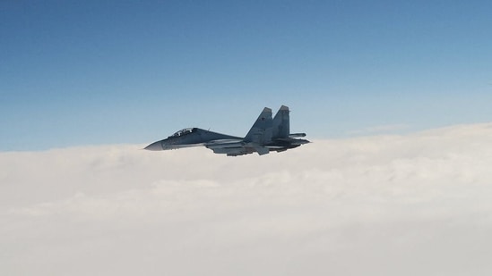 The crew ejected, and there were no casualties, the defence ministry said.