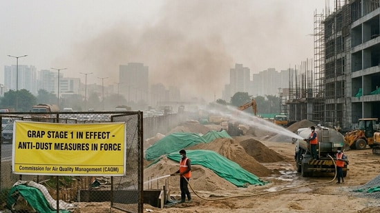 GRAP 1 curbs imposed in Delhi-NCR: Real estate developers called for targeted curbs on pollution-intensive construction activities rather than a blanket ban on construction. (Photo for representational purposes only)