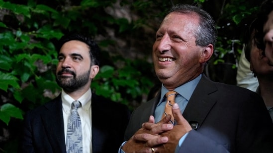 Brad Lander, US Democratic candidate for Congress, was detained in the West Bank on Wednesday.(REUTERS)