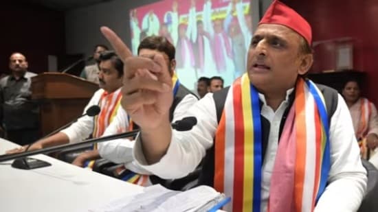 Samajwadi Party president Akhilesh Yadav (HT File Photo)