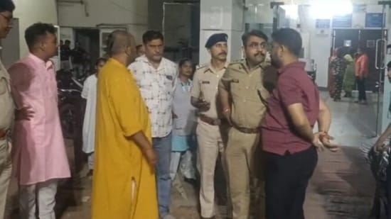 The incident took place late on Tuesday.