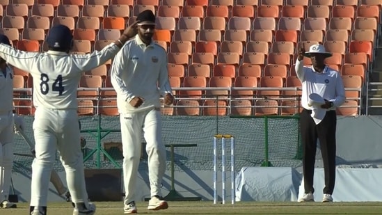 Harpreet Brar picked up a seven-wicket haul in Punjab's win against Chhattisgarh 