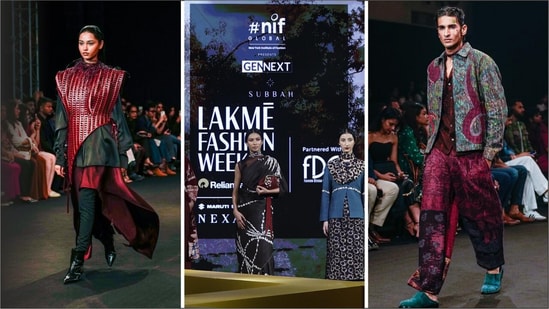 GENNEXT featured collections by Abhishek Chauhan, Jaipur-based duo Shreya Parasrampuria and Sharan Adka of Day and Age, and Kolkata’s Nimisha Diwakar of Subbah.