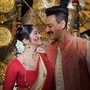 ‘আরেকটু ওপরে…’, দশমীতে সাহেবের হাতে সিঁদুরে রাঙা সুস্মিতা! বিয়ের জল্পনা উস্কে দিলেন দুজনে