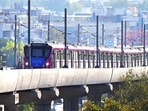 Approximately 31 kilometres of city roads are currently under DMRC's temporary jurisdiction to facilitate metro construction work. (Ishant Chauhan/Hindustan Times)( Representative Image)