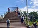 Experts suggest opting for at-grade or ground-level crossings for people, as FOBs have served little purpose in urban planning, with people choosing to use the road instead of FOBs even where these are constructed.