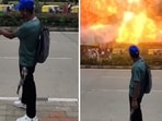 The AI-generated Vidhana Soudha blast video allegedly created by a Bihar man went viral on October 20. 