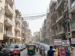 Gurugram’s stilt-plus-four (S+4) housing policy has become a flashpoint between urban development and infrastructure planning. (Photo for representational purposes only)(Gemini-generated photo)