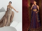 Sara Ali Khan embraces couture glamour in Gaurav Gupta and Manish Malhotra ensembles.(gauravguptaofficial/manishmalhotra05/Instagram)