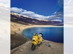 Pangong Tso, Ladakh, has zero connectivity because it’s difficult to build telecom towers in the remote region. (SHUTTERSTOCK)