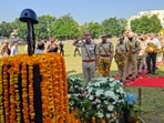 The LG acknowledged the contributions of the J&K Police, describing its history as one marked by courage, discipline and an unwavering commitment to duty. (ANI)