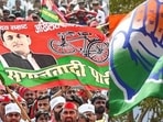 The SP and Congress together won 43 of the state’s 80 seats. The SP won 37 and the Congress six. (For representation)