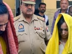 The girl in question is the daughter of Muskan Rastogi and co-accused Sahil Shukla and was born in prison during the term of her imprisonment.(HT File Photo)