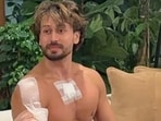 Tiger Shroff's team's video seemed to explain his bandages in first pictures after the firing. 